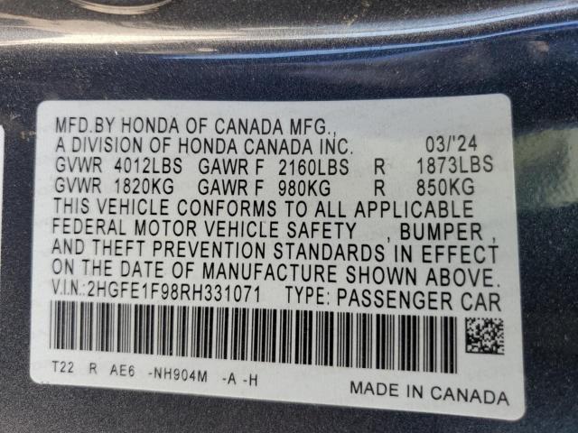 Honda Civic Touring Image 11