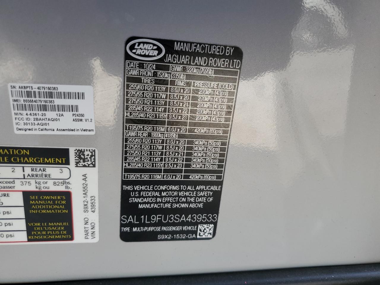 Land Rover Range Rover Dynamic Se Image 10