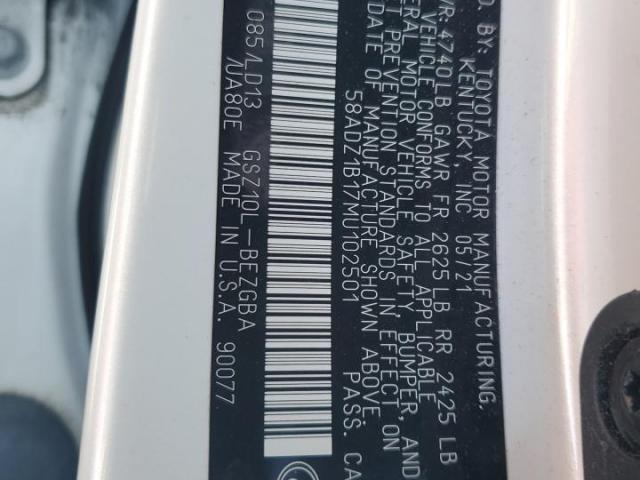 Lexus Es 350 Base Image 2