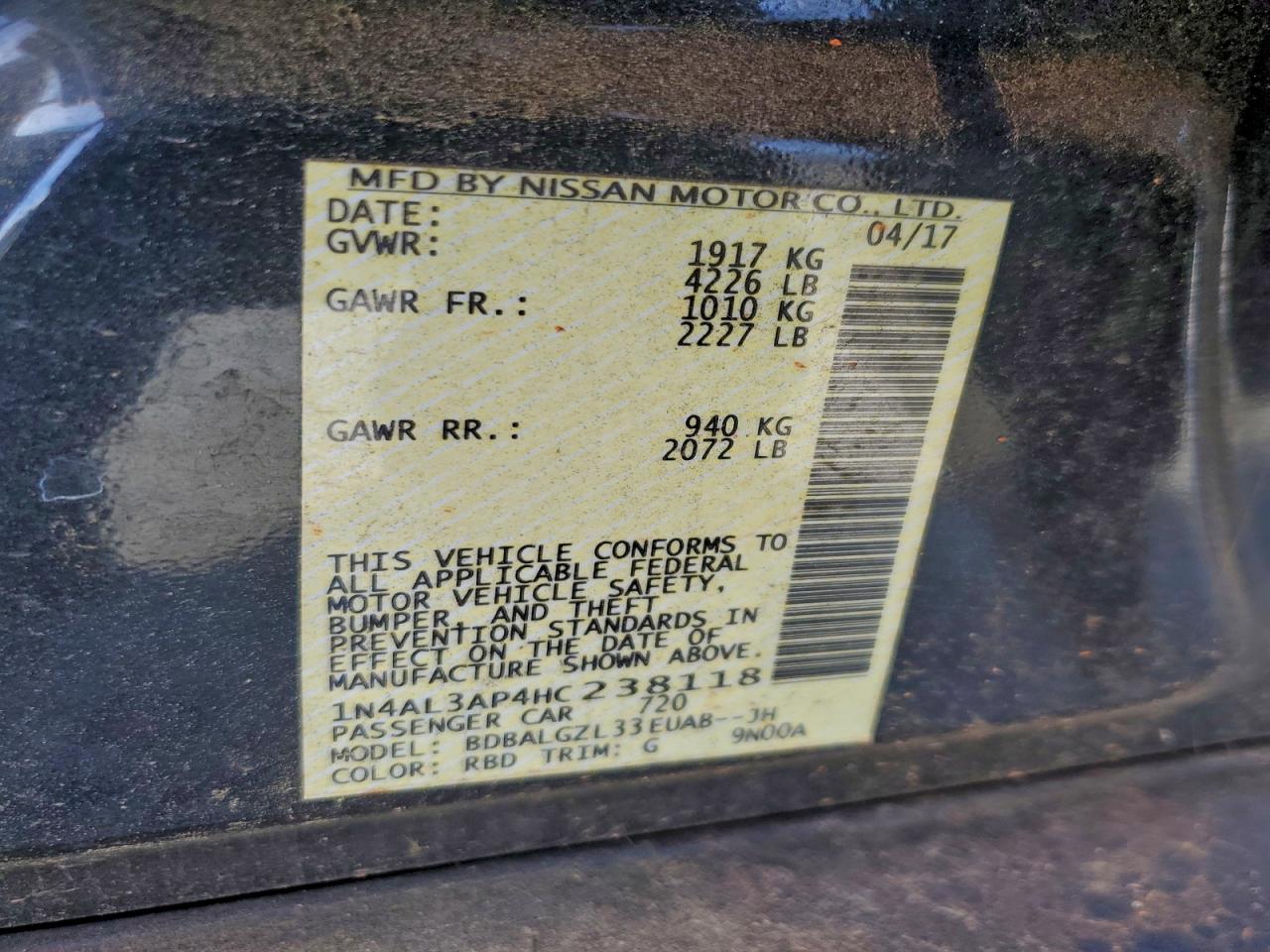 Nissan Altima 2.5 Image 10