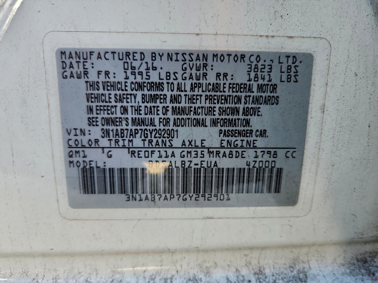 Nissan Sentra S Image 12