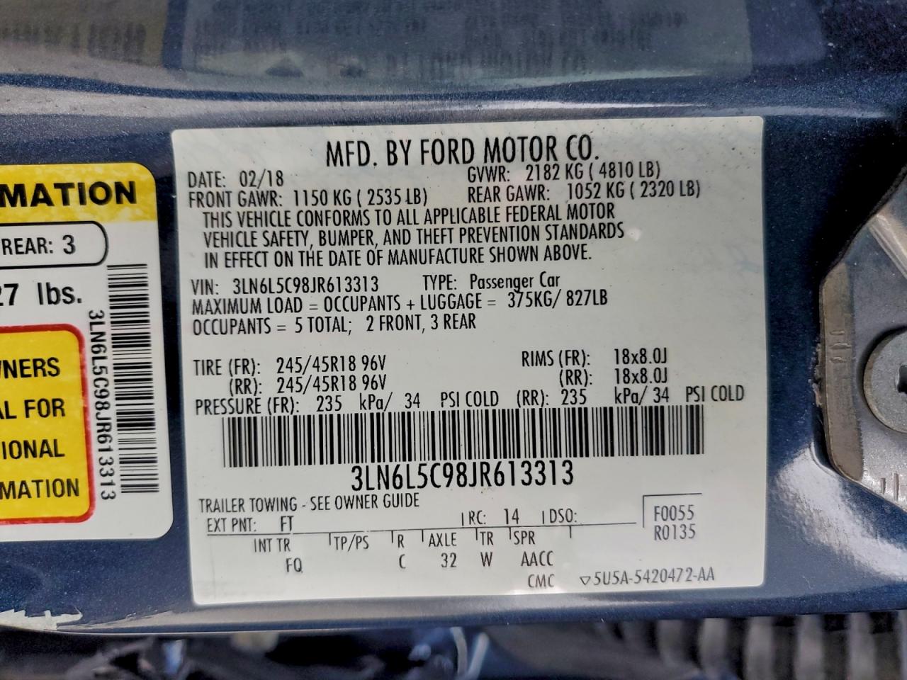 Lincoln MKZ Select Image 12