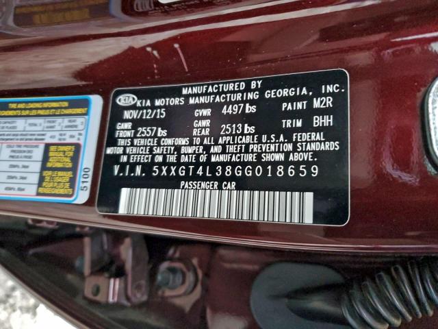 Kia Optima Lx Image 11