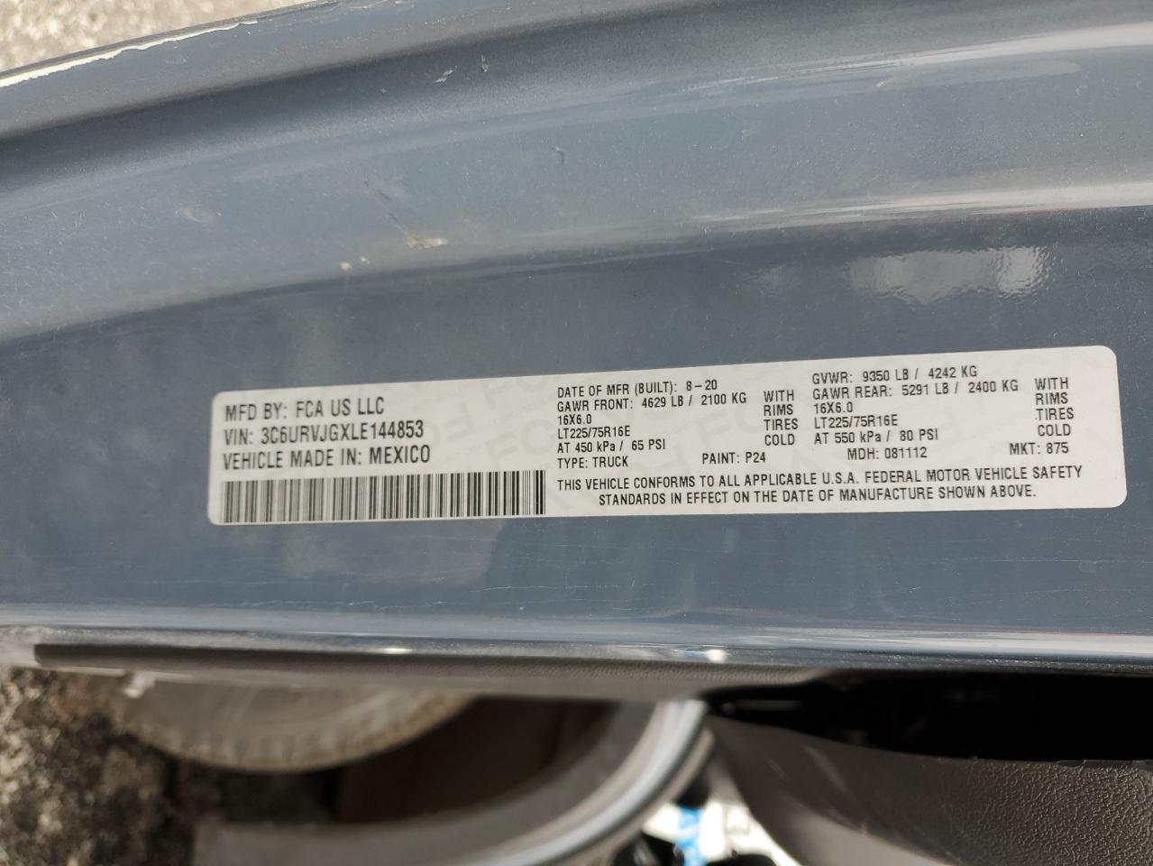 Ram Promaster 3500 High Image 7