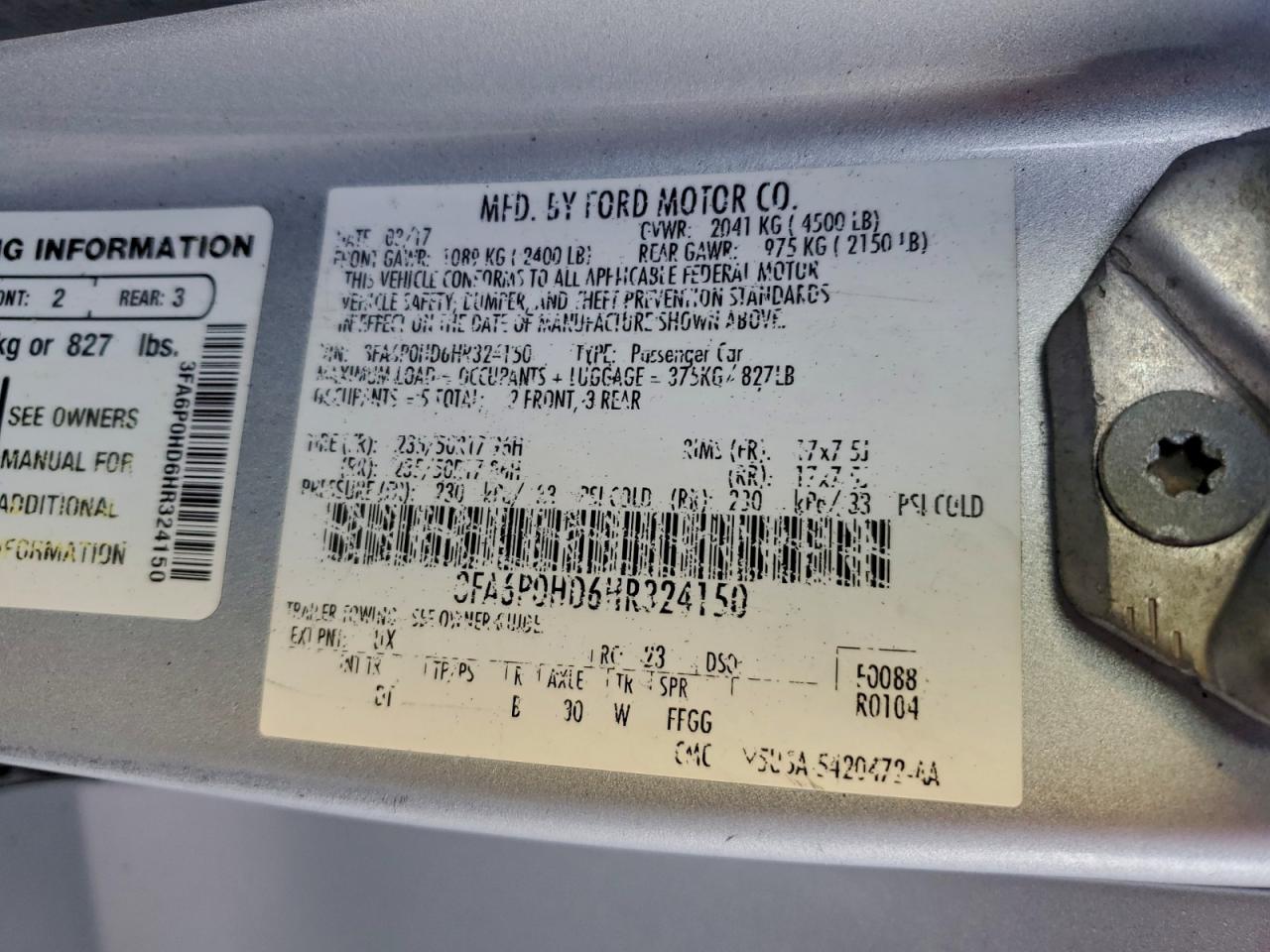 Ford Fusion Se Image 6