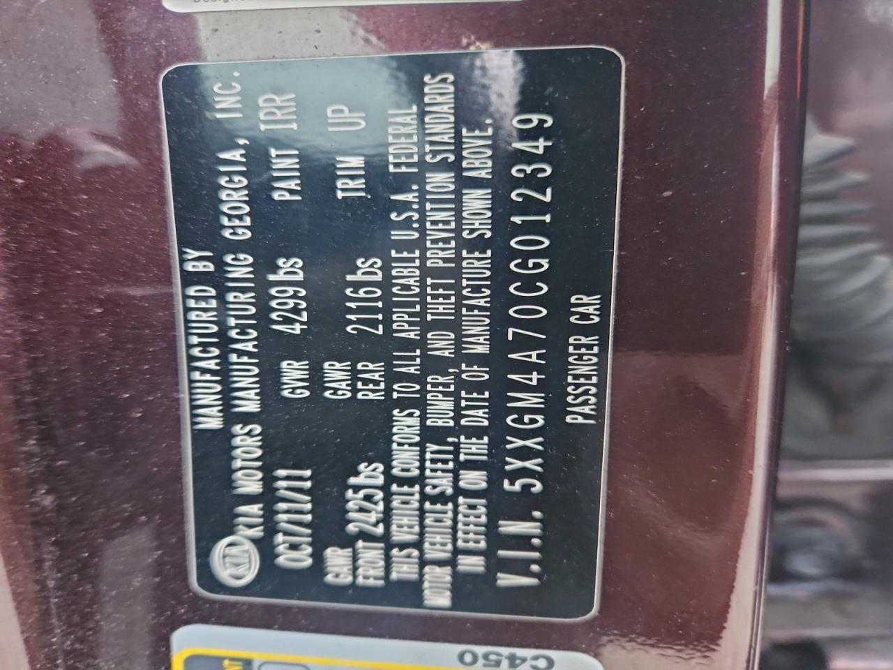 Kia Optima Lx Image 8