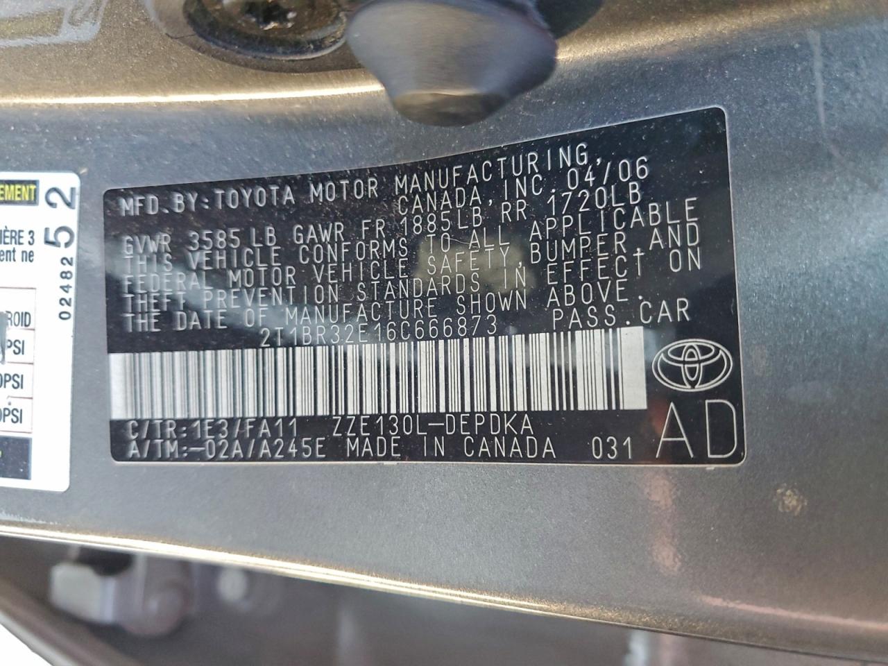 Toyota Corolla Ce Image 9