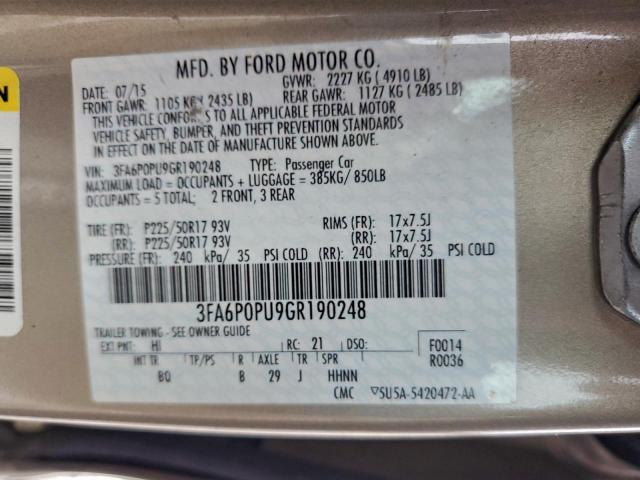 Ford Fusion Se Phev Image 10