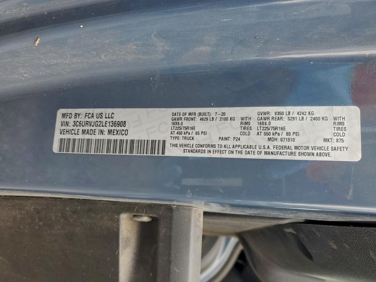 Ram Promaster 3500 High Image 12