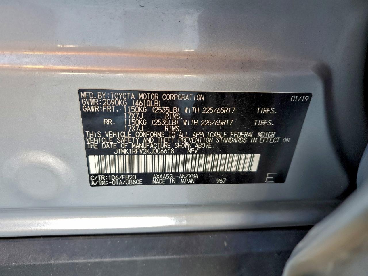 Toyota RAV4 Le Image 8