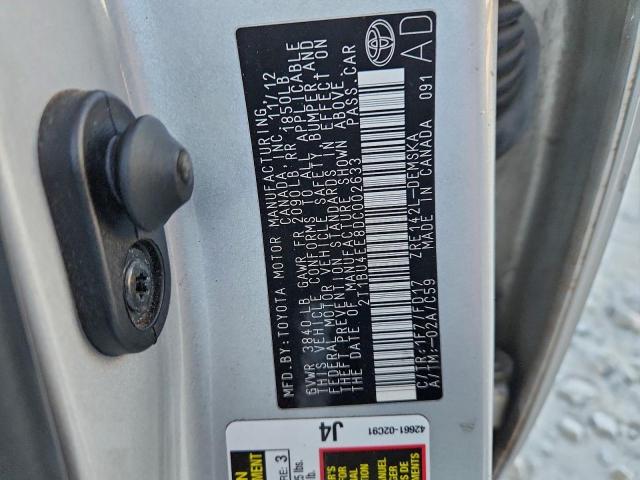 Toyota Corolla Base Image 9