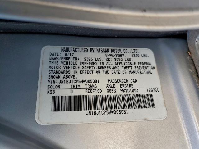 Nissan Rogue S Image 11